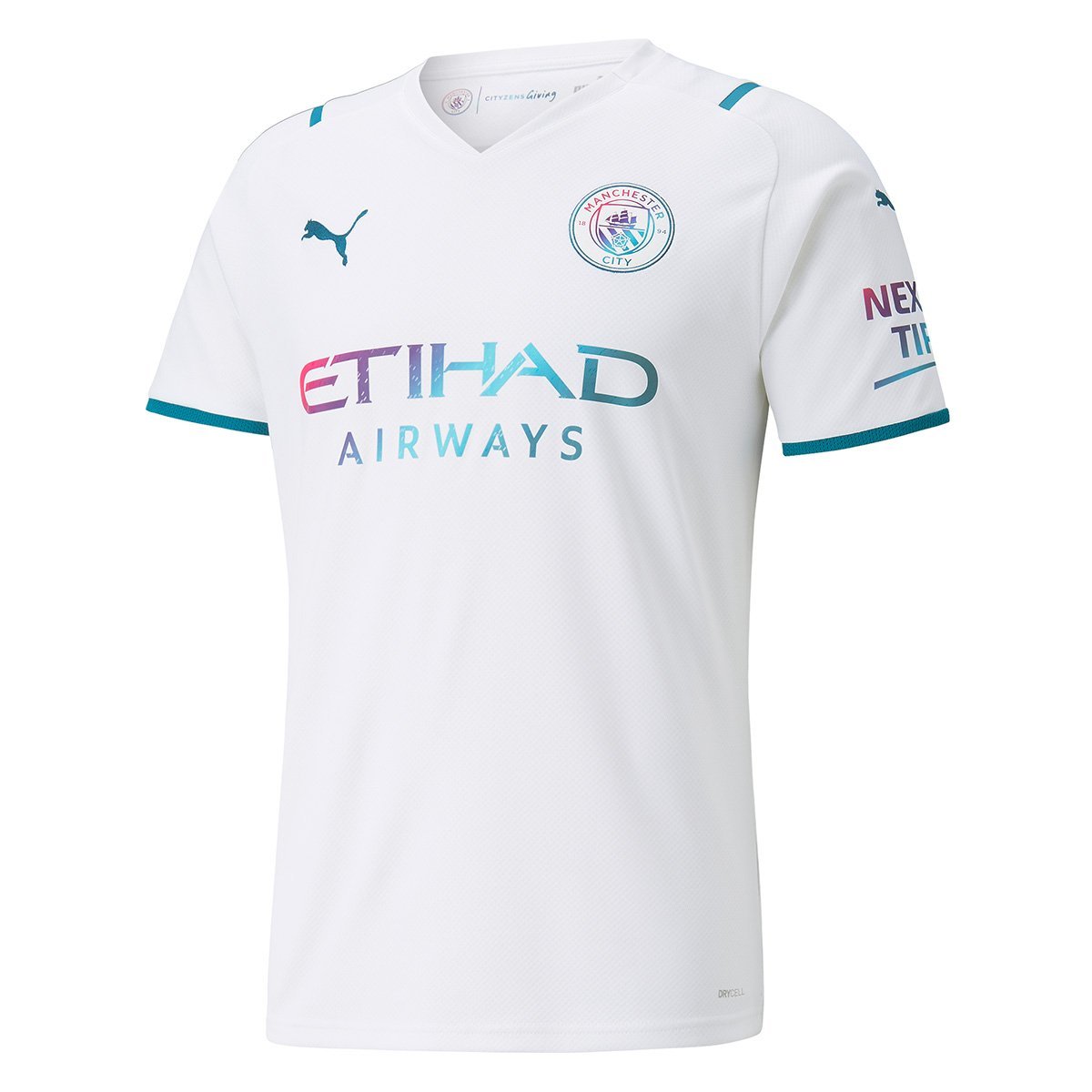 Camisa Manchester City Away Branca Masculina