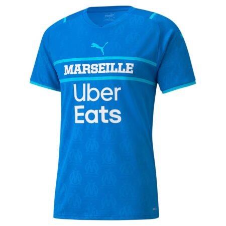 Camisa Olympique de Marseille 21/22  Masculina - Azul
