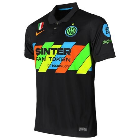 Camisa do Inter de Milão Polo Preta Third 2021/22 Masculina