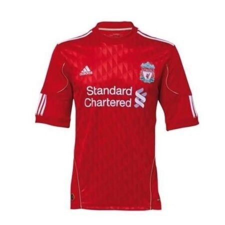 Camisa Liverpool III 2010/11 - Masculina Vermelha