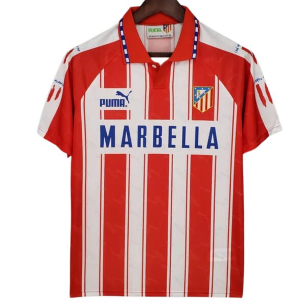 Camisa Retrô Atlético de Madrid 1994/95 Home Masculina