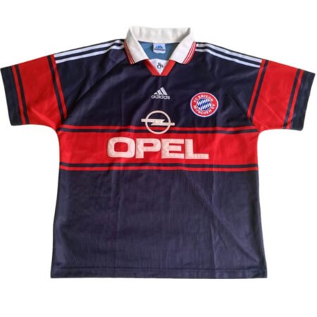 amisa Retrô Bayern Mun 1997/98 Home Masculina