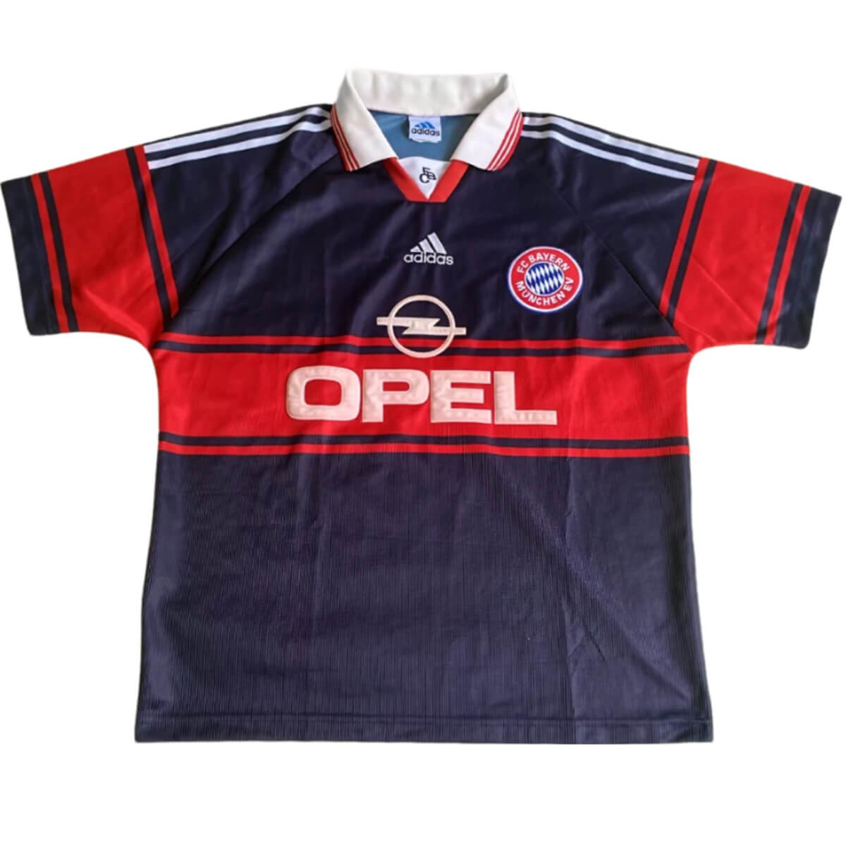 camisa-retro-bayern-mun-1997-98-home-masculina amisa Retrô Bayern Mun 1997/98 Home Masculina