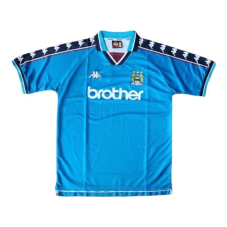 Camisa Retrô Manchester City Home 1977/99 Masculina