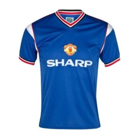 Camisa Retrô Manchester United 1985 Away Masculina