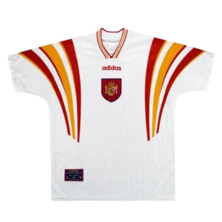 Camisa Retrô Seleção da Espanha 1996 Away Masculina