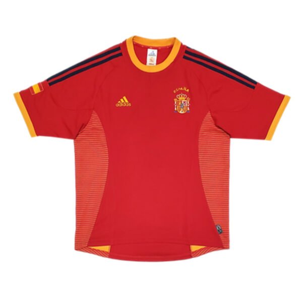 Camisa Retrô Seleção da Espanha 2002 Home Masculina