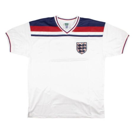 Camisa Retrrô Seleção da Inglaterra 1982 Home Masculina