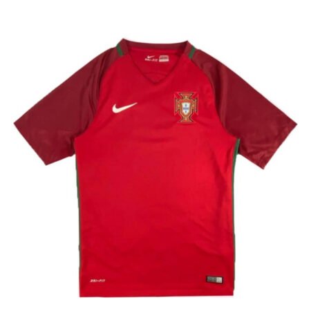 Camisa Retrô Seleção de Portugal 2016 Masculina Home