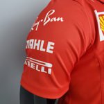 Camisa Gola Polo Fórmula 1 Ferrari Vermelha Team Driver