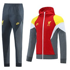 Kit Jaqueta e Calça Moletom Treino Liverpool 19/20 Masculino