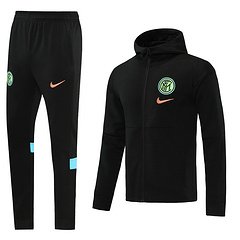 Kit Jaqueta e Calça Moletom Treino Inter de Milão 20/21