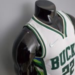Regata NBA Milwaukee Bucks Branca MODLETON #22