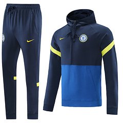 Kit Jaqueta e Calça Moletom Chelsea Treino 21/22 Masculino