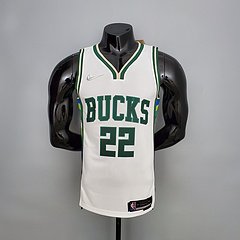 Regata NBA Milwaukee Bucks Branca MODLETON #22