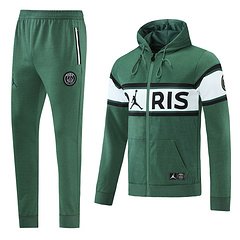 Kit Jaqueta e Calça Moletom Treino PSG 21/22 Masculino