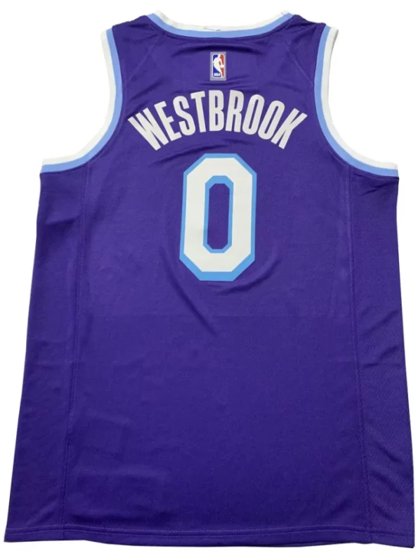 Camisa Regata NBA LAKERS WESTBROOK 0- ROXO