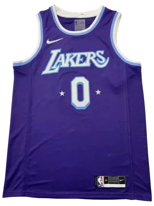 Camisa Regata NBA LAKERS WESTBROOK 0- ROXO