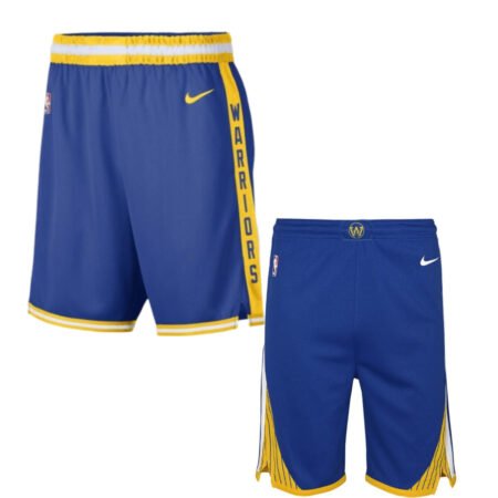 short-nba-gold-state-warriors-azul-amarelo