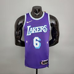 Camisa Regata NBA Lakers JAMES 6 - Roxo