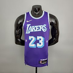 Camisa Regata NBA Lakers JAMES 23 - Roxo