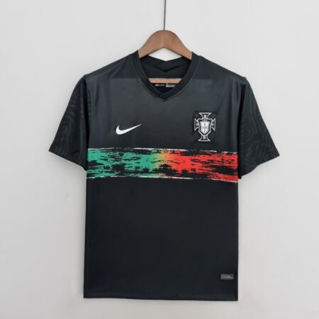 Camisa Portugal Preta Especial 2022/23 Masculina