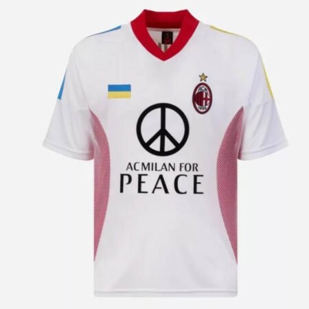 Camisa Retrô Milan Branca 02/03 - Masculina Final Champions League