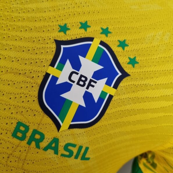 camisa do brasil amarela