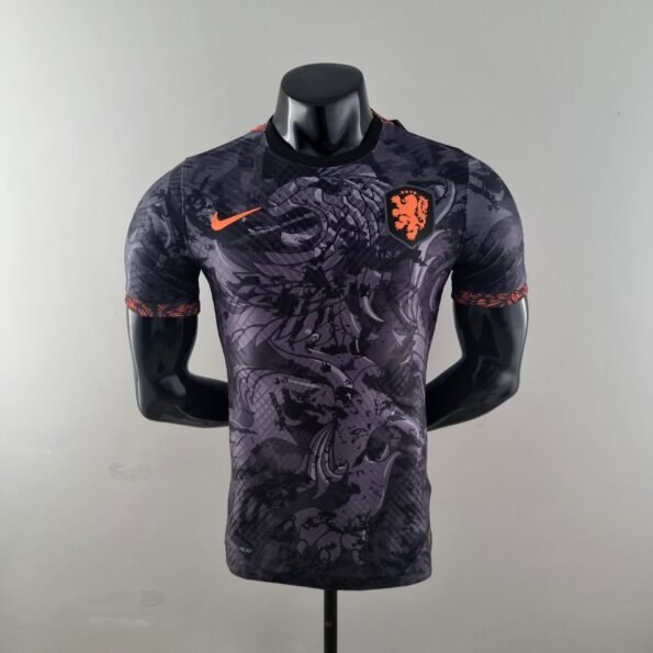 camisa da holanda preta player