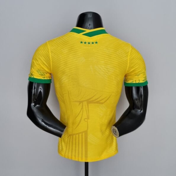 camisa do brasil amarela