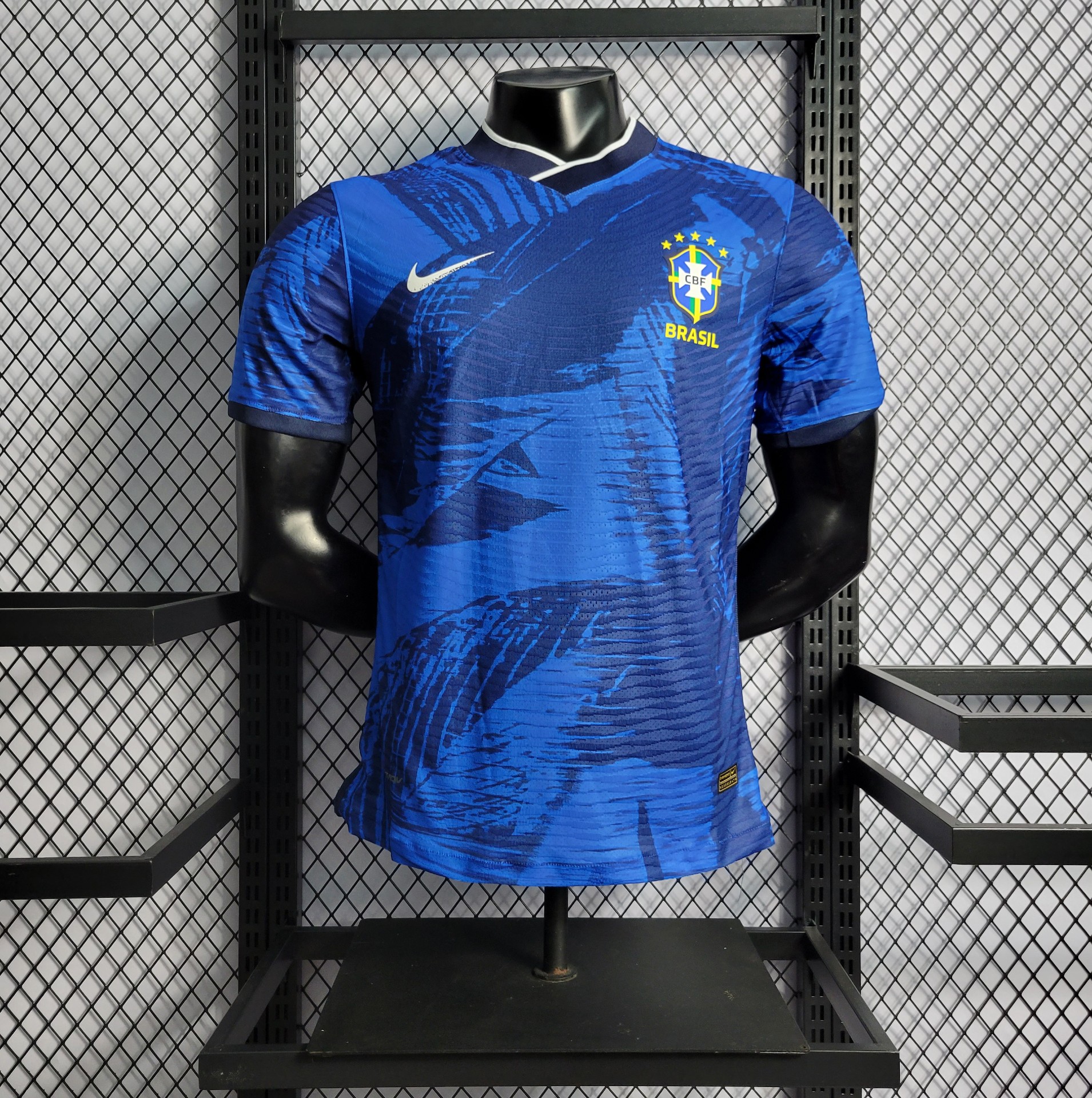 camisa do brasil azul edição limitada player masculina