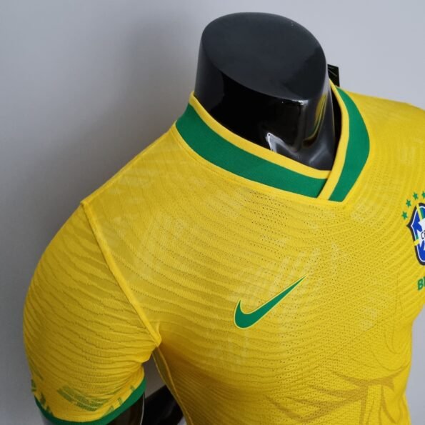 camisa do brasil amarela