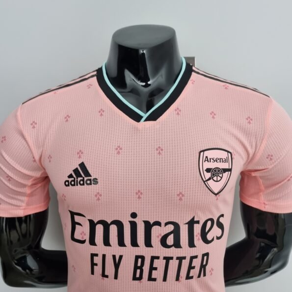 Camisa Arsenal rosa 2022/23