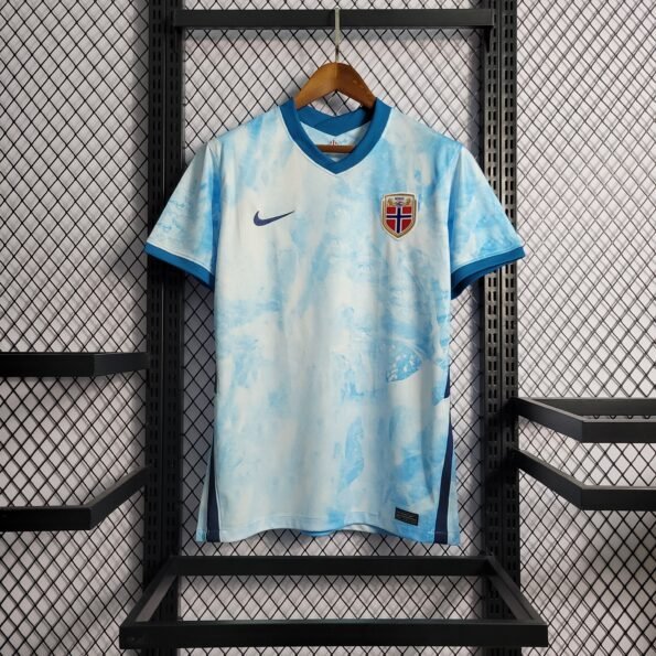 Camisa Seleção da Noruega 22/23 Azul