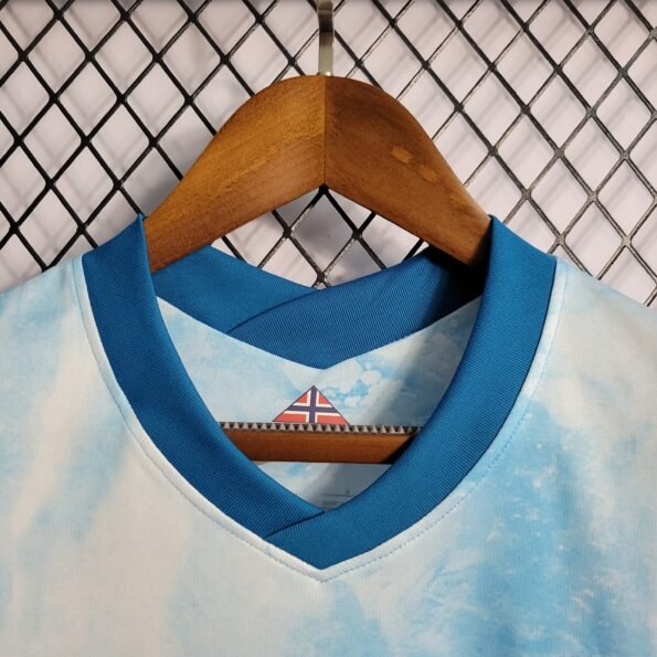 Camisa Seleção da Noruega 22/23 Azul