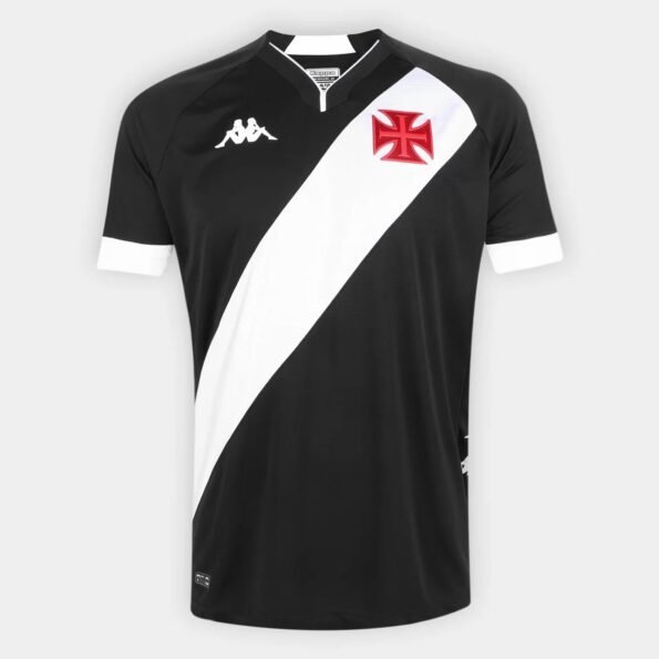 camisa do vasco da gama preta 22/23 masculina