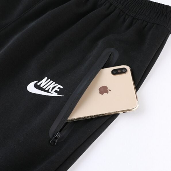 CONJUNTO BLUSÃO E CALÇA MOLETOM NIKE BRANCO MASC