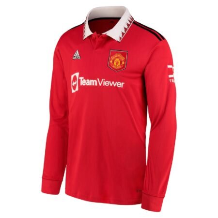 Camisa Manchester United Vermelha Manga Longa