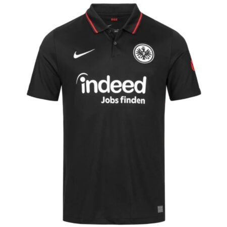 Camisa Frankfurt 2021 Polo Preta Masculina