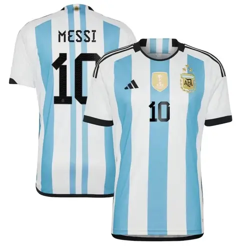 Camisa Seleção Argentina Messi 22/23 Copa Masculina - Malta esportes