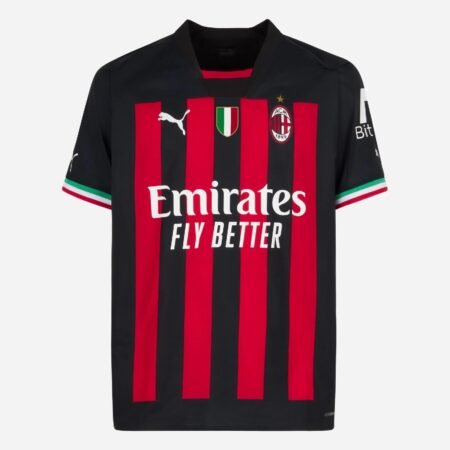 Camisa AC Milan 22/23 Home Masculina