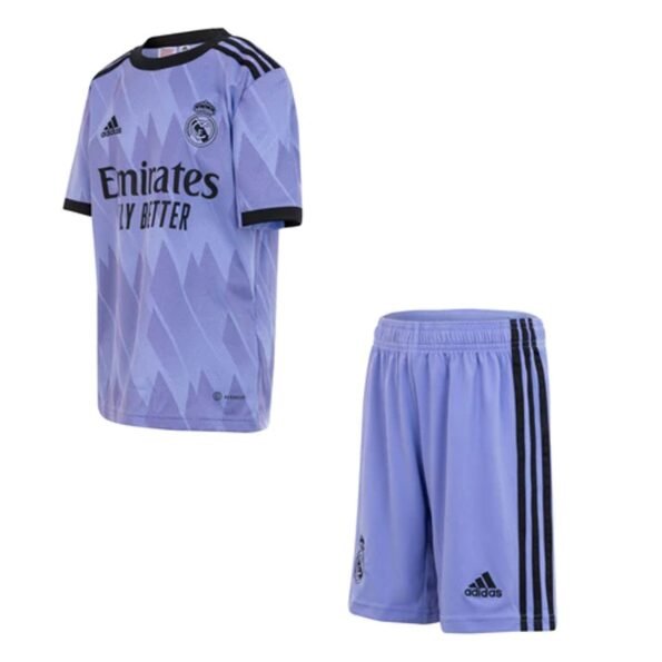 Kit Infantil Real Madrid Unissex 22/23 Roxo