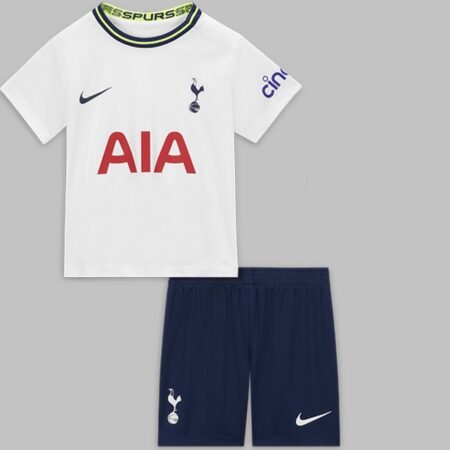 Kit Infantil Tottenham Home 22/23 Branco Unissex