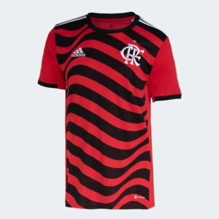 Camisa do Flamengo 3 Uniforme Vermelha 2022