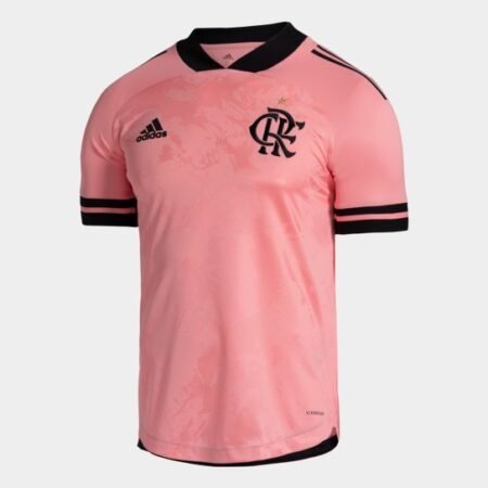 Camisa Flamengo Rosa Outubro Rosa 2020/21 Masculina