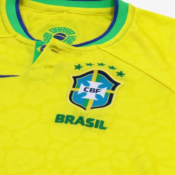 Camisa do Brasil Copa do Mundo 2022 Amarela