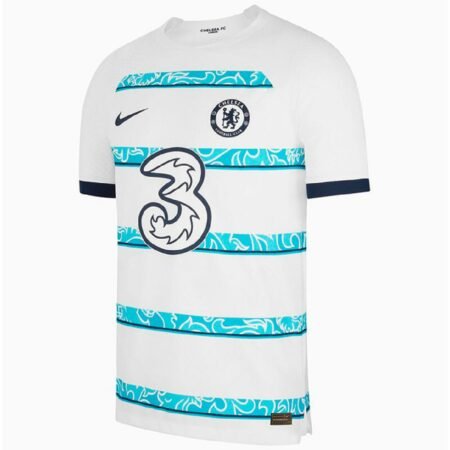 Camisa Chelsea Branca com Azul 2022