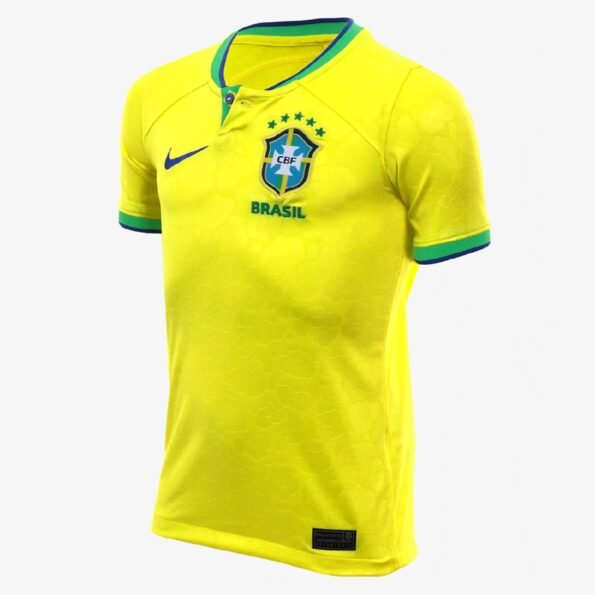 Camisa do Brasil Copa do Mundo 2022 Amarela