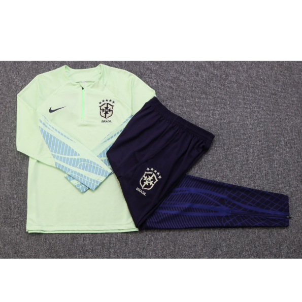 Conjunto de Treino do Brasil Verde 2022/23 Calça + Jaqueta