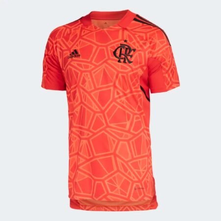 Camisa Goleiro Flamengo Vermelha 2022